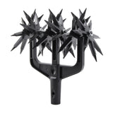 Rotary Cultivator Tool Garden Handheld Tiller Cultivator Cordless Tiller for Reseeding Grass Or Soil Mixing