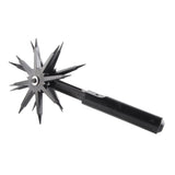 Rotary Cultivator Tool Garden Handheld Tiller Cultivator Cordless Tiller for Reseeding Grass Or Soil Mixing - Close-Up Angle