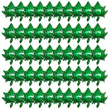Weed Balloons Birthday Party Supplies Aluminum Foil Latex Balloon Weed Leaves Balloons Weed Party Decorations for Adults
