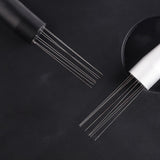 Coffee Needle Distributor Stainless Steel Espresso Needle Stirrer Barista Accessories - Top-Down View