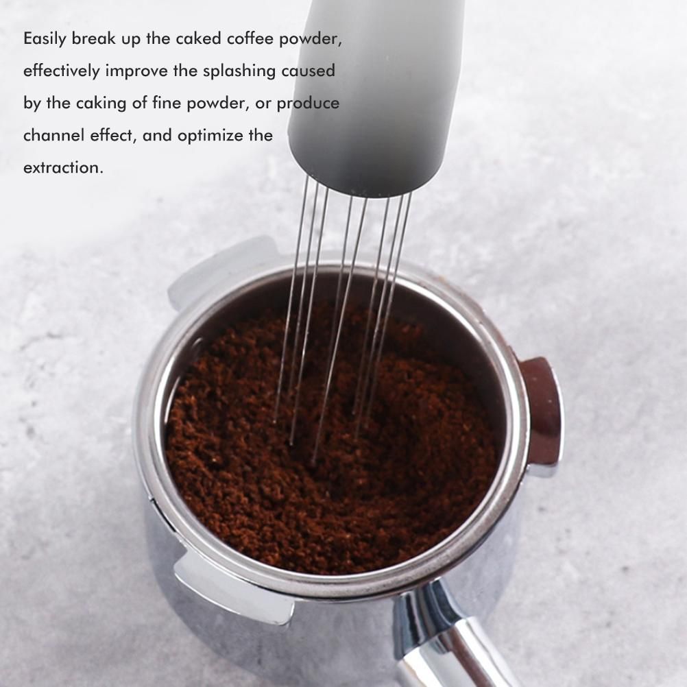 Coffee Needle Distributor Stainless Steel Espresso Needle Stirrer Barista Accessories