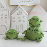 Cute Ugly Frog Plush Cartoon Stuffed Animal Toys Home Decoration Gift for Kids Children Girls Boys - Rear View