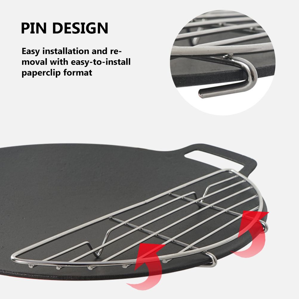 Small Half Round Cooling Rack 304 Stainless Steel Grill Rack Food Cooling Rack Food Strainers Anti Scorching Grill Racks