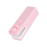 Mini Bag Sealer Rechargeable Heat Sealer Food Bag Sealer for Food Storage Portable 2 in 1 Sealer and Cutter for Plastic Bags