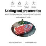 Mini Bag Sealer Rechargeable Heat Sealer Food Bag Sealer for Food Storage Portable 2 in 1 Sealer and Cutter for Plastic Bags