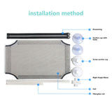 Double Layer Cat Window Hammock Cat Window Perch Strong Suction Cups Cat Hammock for Window Kitty Sunny Seat - 45-Degree Angle