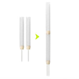 Moss Pole 25cm Plastics Coir Moss Totem Pole Stick for Plant Stakes and Supports Climbing Indoor Plants