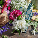 Floral Foam Cage with Floral Foam Rectangle Flower Foam Cage Holder for Fresh Flower Arrangement Foam Cage with Handle - 45-Degree Angle
