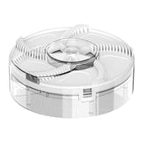 Electric Automatic Rotating Fly Trap Rechargeable Powerful Household Fly Trap for Family Indoor Use - Front View