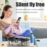 Electric Automatic Rotating Fly Trap Rechargeable Powerful Household Fly Trap for Family Indoor Use