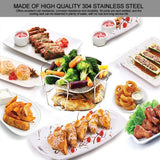 Air Fryer Rack for Air Fryer 304 Stainless Steel Food Dehydrator Rack Toast Rack Grill Air Fryer Accessories