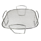Air Fryer Rack for Air Fryer 304 Stainless Steel Food Dehydrator Rack Toast Rack Grill Air Fryer Accessories - Low Angle