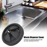 Garbage Disposal Splash Guard Sink Baffle Food Waste Disposer Parts Accessories Multi Function Drain Plugs for Garbage Disposals - Low Angle