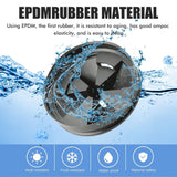 Garbage Disposal Splash Guard Sink Baffle Food Waste Disposer Parts Accessories Multi Function Drain Plugs for Garbage Disposals - Extra Image