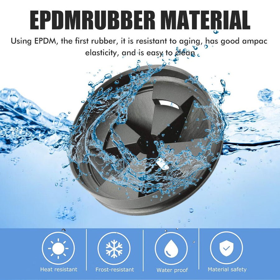 Garbage Disposal Splash Guard Sink Baffle Food Waste Disposer Parts Accessories Multi Function Drain Plugs for Garbage Disposals