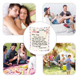 Mother's Day Father's Day Letter Printed Throw Blanket Gifts Soft Flannel Blanket for Bed Couch Living Room - Extra Image