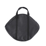 Outdoor Grill Pan Storage Bag Grilling Pan Zippered Pouch Bag for Steaks Grilled Pan Outdoor Camping Picnic Cookware Storage Bag
