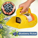 Blueberry Picker Plastic Berry Picker Tool Blueberry Rakes Harvester for Blueberries Lingonberries Huckleberries - Rear View