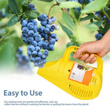 Blueberry Picker Plastic Berry Picker Tool Blueberry Rakes Harvester for Blueberries Lingonberries Huckleberries - Low Angle