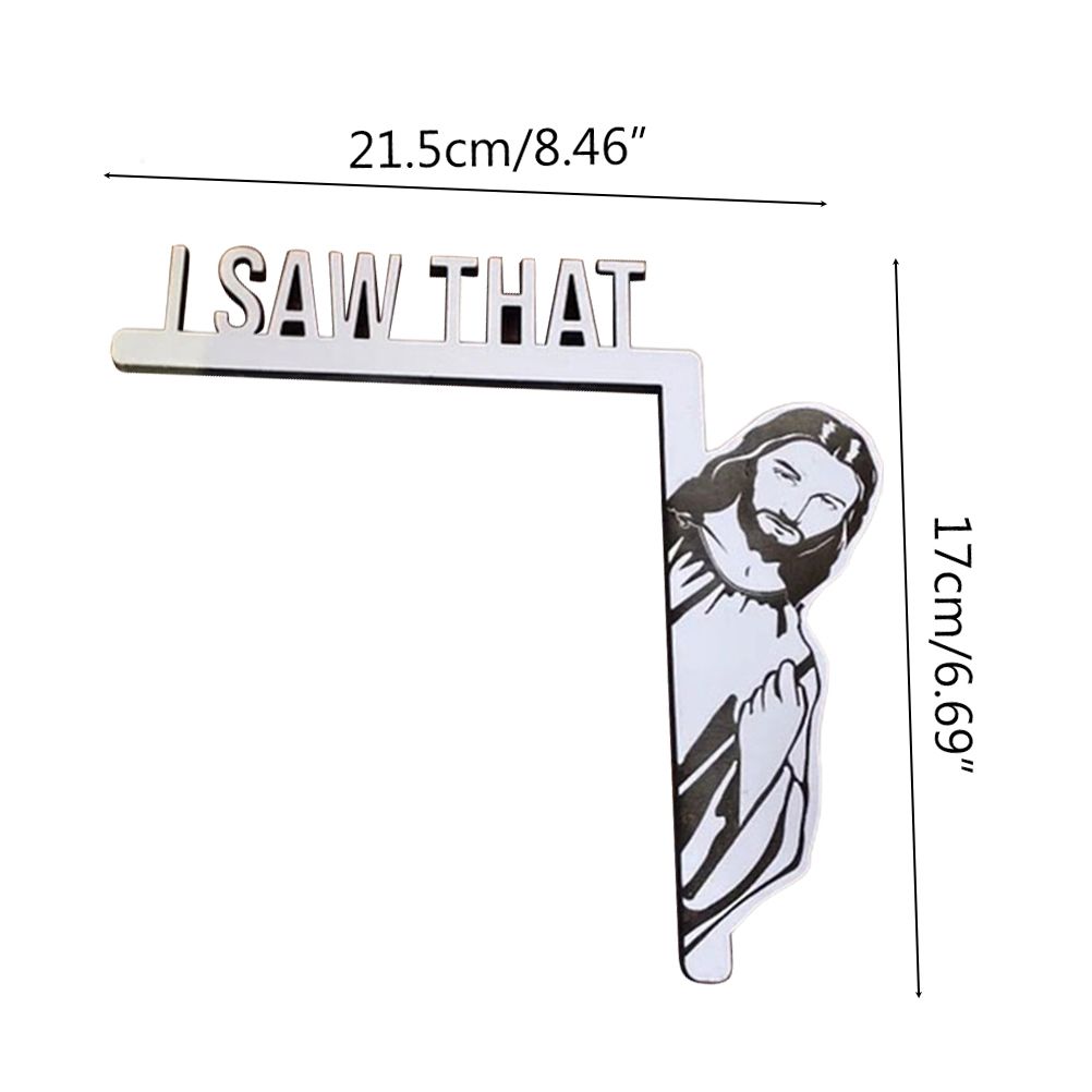 Funny Home Decor Wooden Home Door Frame Door Corner Bookshelf Ornament Housewarming Gift