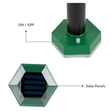 4Pcs Solar Mole Repellent Ultrasonic Outdoor Waterproof Sonic Deterrent Mole Stopper Rodent Gopher Chaser for Lawn Garden Yard Home - Side View