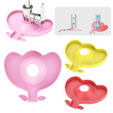 Kitchen Faucet Sink Splash Guard Silicone Faucet Water Catcher Mat Sink Draining Pad Behind Faucet for Kitchen Bathroom