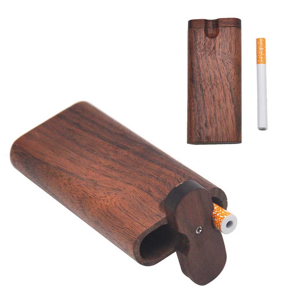 Wooden Storage Walnut Box with Lid Portable Hand Made Wooden Case Artwork Storage Box Holder Men Dad Gift