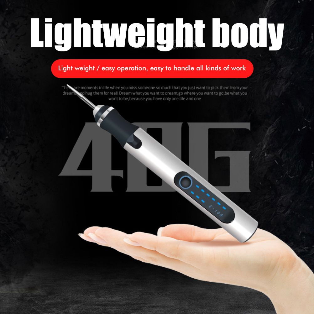Electric Engraving Pen Portable Mini Engraver Etching Pen Cordless Metal Wood Carving Tools