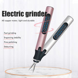 Electric Engraving Pen Portable Mini Engraver Etching Pen Cordless Metal Wood Carving Tools