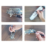 Electric Engraving Pen Portable Mini Engraver Etching Pen Cordless Metal Wood Carving Tools - Extra Image