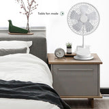 Clip On Fan Portable Rechargeable 720° Rotation Quiet Stroller Fan Sturdy Clamp Mini Desk Fan for Office Table Bedroom Outdoor Travel - Extra Image