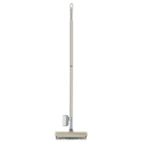 2 in 1 Floor Brush Scrub Brush Cleaning Brush with Adjustable Long Handle Bathroom Kitchen Floor Crevice Cleaning Brush