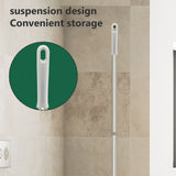 2 in 1 Floor Brush Scrub Brush Cleaning Brush with Adjustable Long Handle Bathroom Kitchen Floor Crevice Cleaning Brush