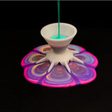 3 Pcs Paint Pouring Split Cups for Acrylic Paint DIY Painting Paint Pour Cup Funnel Mini 7 Leg Funnel Split Cup Painting Supplies