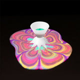 3 Pcs Paint Pouring Split Cups for Acrylic Paint DIY Painting Paint Pour Cup Funnel Mini 7 Leg Funnel Split Cup Painting Supplies