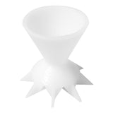 3 Pcs Paint Pouring Split Cups for Acrylic Paint DIY Painting Paint Pour Cup Funnel Mini 7 Leg Funnel Split Cup Painting Supplies - Extra Image