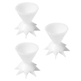 3 Pcs Paint Pouring Split Cups for Acrylic Paint DIY Painting Paint Pour Cup Funnel Mini 7 Leg Funnel Split Cup Painting Supplies