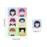 10 Pack 360Pcs Mosquito Repellant Patch Stickers for Kids Cartoon Natural Plant Citronella Essential Oil Insect Patches for Kids Outdoor Indoor - Front View