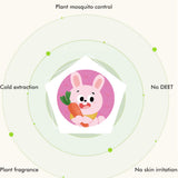 10 Pack 360Pcs Mosquito Repellant Patch Stickers for Kids Cartoon Natural Plant Citronella Essential Oil Insect Patches for Kids Outdoor Indoor - 45-Degree Angle