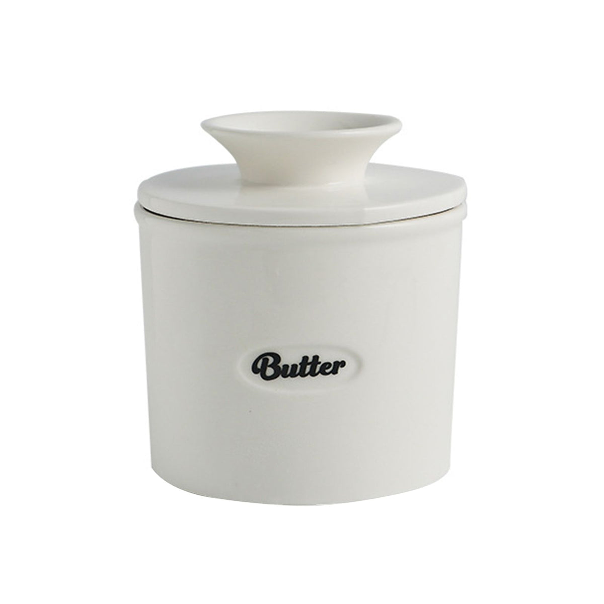Ceramic Butter Keeper Multipurpose Large Capacity Safe Eco Friendly Ceramic Butter Tank