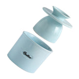 Ceramic Butter Jar Cheese Jar - Front View