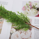 Simulation of Cypress Branches Leaves Simulation Plants for Home Decoration