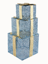 Christmas Iron Art Box - Low Angle