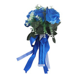 Simulated Rose Bouquet Artificial Wedding Bouquet - Extra Image