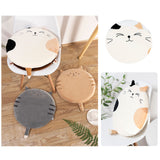 Memory Cotton Cushion Round Cute Dinosaur Shaped Soft Removable Cover Cushion Green 40 x 40 x 4.5cm - Extra Image