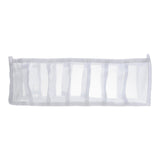 Wardrobe Clothes Organizer Foldable Drawer Clothes Compartment Storage Box for Bedroom Dorm Room - Top-Down View