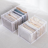 Wardrobe Clothes Organizer Foldable Drawer Clothes Compartment Storage Box for Bedroom Dorm Room - Extra Image