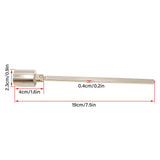 Candle Wick Snuffer Stainless Steel Wick Flame Snuffer Vintage Extinguisher with Long Handle