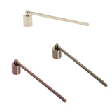 Candle Wick Snuffer Stainless Steel Wick Flame Snuffer Vintage Extinguisher with Long Handle - Extra Image