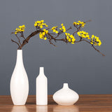 3pcs Artificial Flowers DIY Decoration False Flowers - Front View